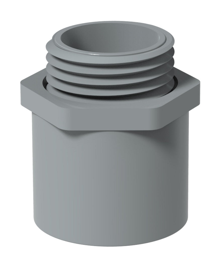 PVC Fittings: D23-Male Adapter